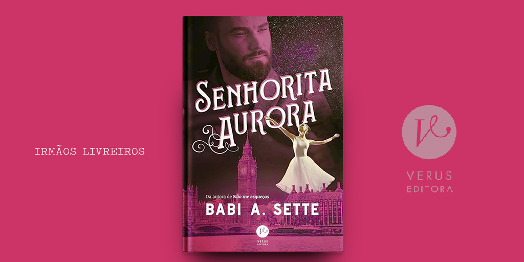 Divulgada capa de “Senhorita Aurora”, de Babi A. Sette