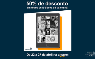 Valentina libera 50% de desconto em e-books