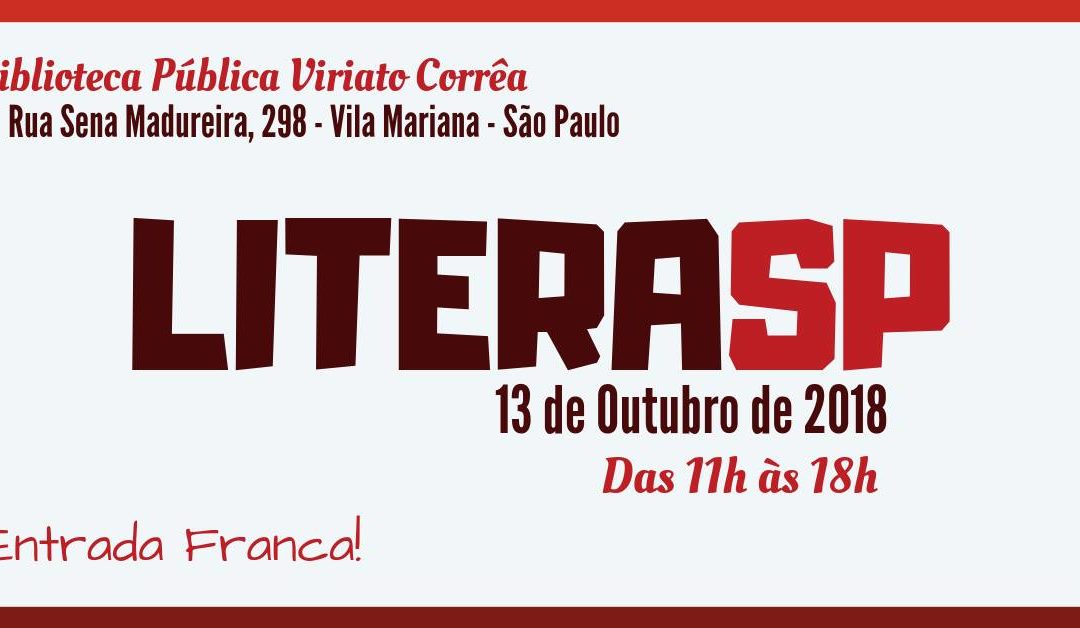 1º LiteraSP confirma data para o evento literário: 13/10