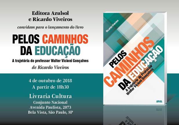 Editora Azulsol lança Pelos Caminhos da Educação